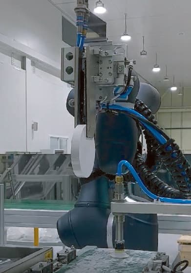 Automated disc manufacturing line